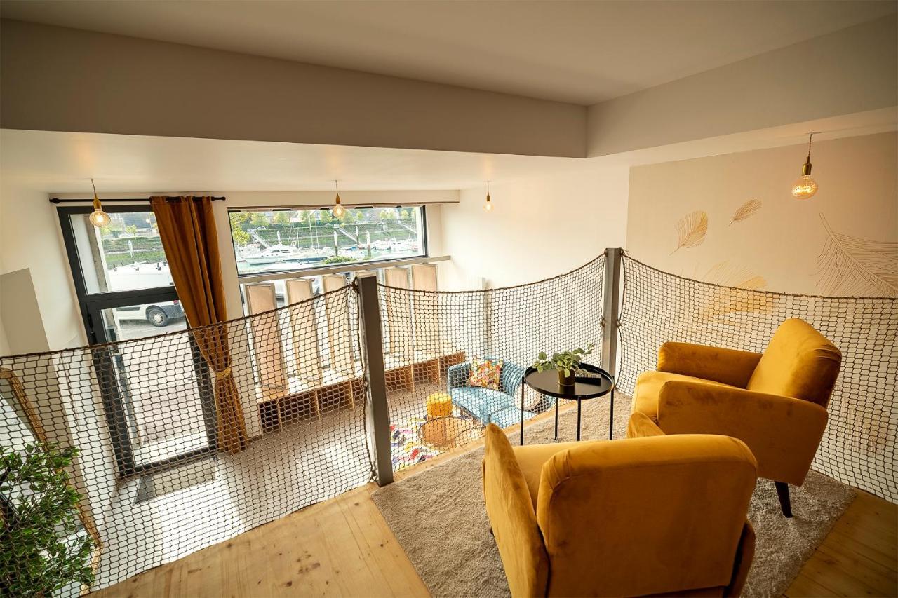 Appartement Loft De Luxe Le Chic, Grand Jacuzzi, Vue Port De Plaisance à Saint-Valery-en-Caux Extérieur photo